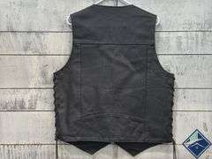 USA Leather Vest, Size L