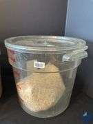 16 Qt Food Storage Containers with Contents