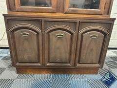 Vintage Walnut Hutch