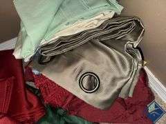 Table Linen Assortment & Curtain