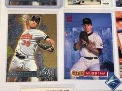 Mike Mussina 1996 Metal Universe, Topps Stadium Club, Donruss Cards, etc.