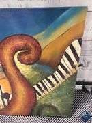 Canvas of "Lyrical Moments" by Raymond Clearwater