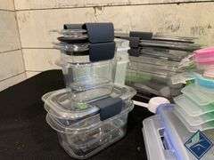 Rubbermaid, Tupperware & Snapware Containers
