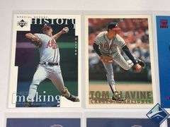 Tom Glavine Donruss, Upper Deck, Topps Stadium Club Cards, etc.