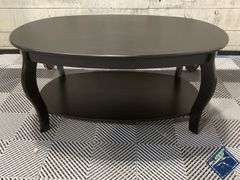 Black Tiered Coffee Table