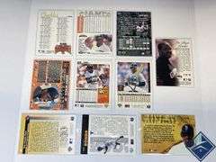 Barry Bonds Upper Deck Best of a Generation, Fleer ‘94 Checklist, Pacific Collection Cards, etc.