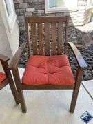 Pottery Barn Patio Chairs with Cushions