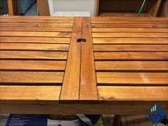 Wooden Patio Table