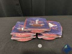 Super Bowl Dessert Plates & Napkins