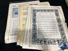 Vintage Sheet Music and Country Song Magazines