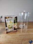2.9 Gallon Acrylic Drink Beverage Dispenser Clear Plastic