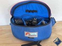 Nikon MB-21 Camera, Lens, and Case
