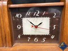 Early 1940s Lockner Neon Glo Electric Clock