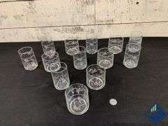 Vintage Corelle English Breakfast Juice Glasses