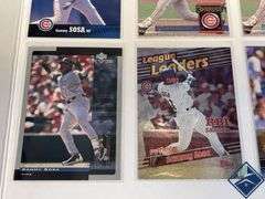 Sammy Sosa Upper Deck Collectors Choice, Aficionado by Pinnacle, Donruss Cards, etc.