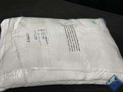 Hastings Sheer White Curtain Panel Pair 52"x96"  *NEW*