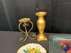 Decorative Plates, Candle Holders, etc.