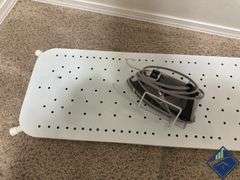 Ironing Board and Iron