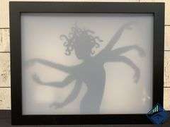 Medusa Art Shadow Box