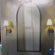 Globe Set of 2 Rechargeable LED Wall Sconces Dimmable  - Mixed Condition - Mixed Condition