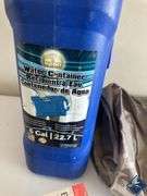 6gal Water Container, Intex Twin Air Bed, and Electric Pump