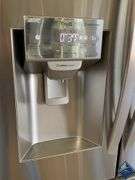 LG Stainless Steel Refrigerator and Freezer with Ice & Water System
