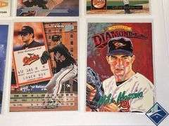 Mike Mussina 1996 Metal Universe, Topps Stadium Club, Donruss Cards, etc.
