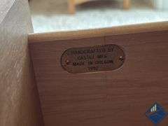 Castle Mfg. Wood Cabinet/Dresser