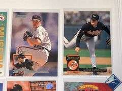 Mike Mussina 1996 Metal Universe, Topps Stadium Club, Donruss Cards, etc.