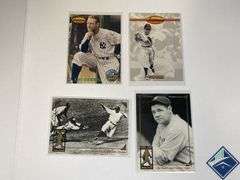 Babe Ruth, Lou Gering & Yogu Berra Cards, etc.