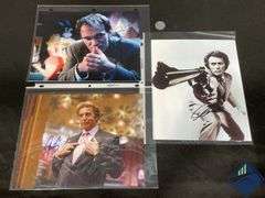Signed Portraits Quentin Tarantino, Clint Eastwood & Al Pacino with COA