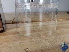 2.9 Gallon Acrylic Drink Beverage Dispenser Clear Plastic