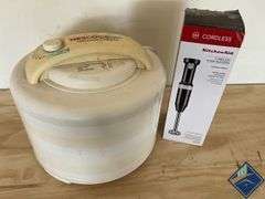 Medco Food Dehydrator & KitchenAid Cordless Hand Blender