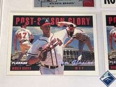 Tom Glavine Topps Finest, Fleer ‘96 & Score Cards