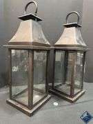 Pair of Outdoor Lanterns