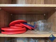 Assortment of Pyrex Food Storage Containers