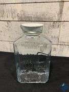 Glass Pitcher, Glass Drink Dispenser & Glass Storage Container