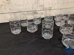 Vintage Corelle English Breakfast Juice Glasses