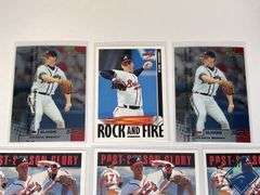 Tom Glavine Topps Finest, Fleer ‘96 & Score Cards