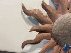 Metal Sun Wall Art