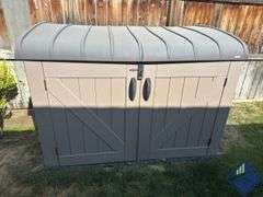 Lifetime Outdoor Storage *contents not included*