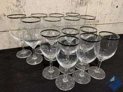 Silver-Topped Stem Ware