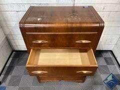 Vintage Waterfall Dresser