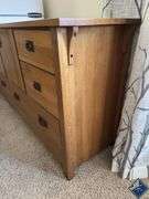 Castle Mfg. Wood Dresser & Stand