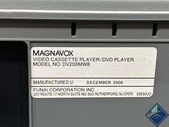 Magnavox Video Cassette Player