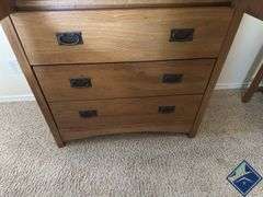 Castle Mfg. Wood Cabinet/Dresser