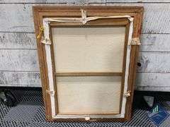 Framed Asian Painting