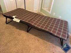 Coleman ComfortCare Collapsing Sleep Cot with Pad