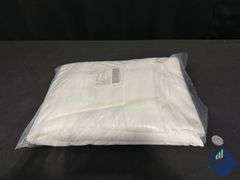Hastings Sheer White Curtain Panel Pair 52"x96"  *NEW*