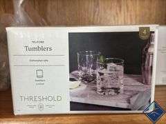 Threshold Tumblers and Liquor Glasses